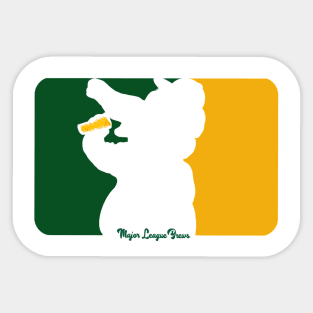 Stomper Mascot Major League Brews Sticker